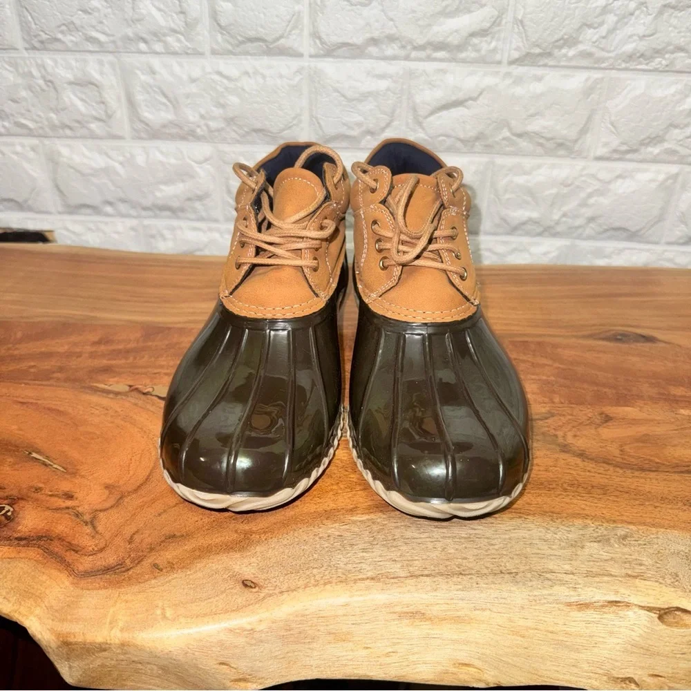 Tommy Hilfiger Men's Tan and Brown‎ Rain Boots